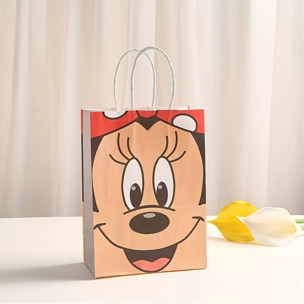 Disney Character Party Favor Bags - Red, Pink, Yellow, Black - Picture 5 of 9